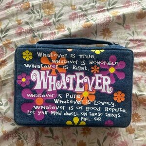 Girls devotional bible w/case